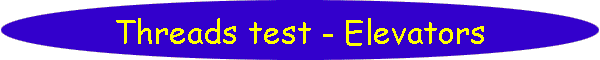Threads test - Elevators